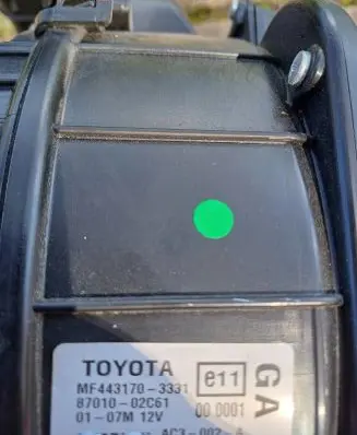 Toyota Avensis T270 Interior heater climate box assembly housing MF4431703331