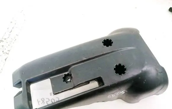 Steering wheel column trim