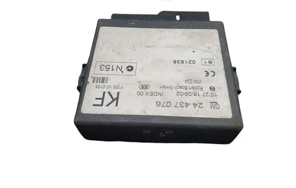 Opel Zafira A Comfort/convenience module 24437076