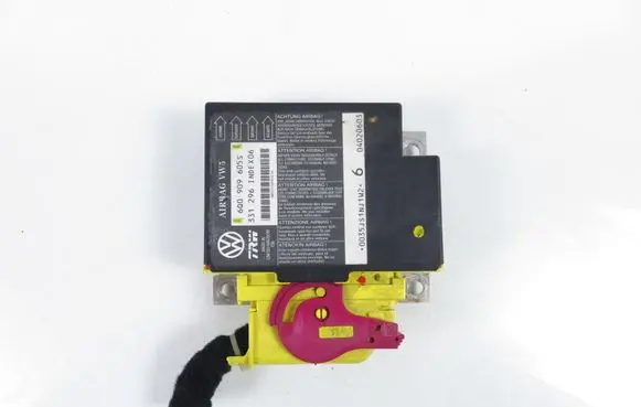 Volkswagen Polo IV 9N3 Airbag control unit/module 6Q0909605S
