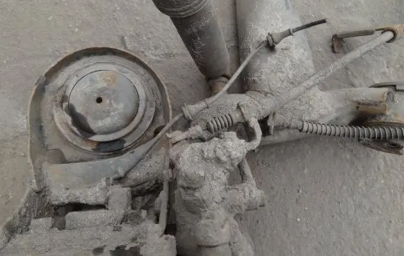 Hyundai i10 Rear axle beam 