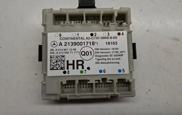 Mercedes-Benz E W213 Door control unit/module 2139001718 A2139001718