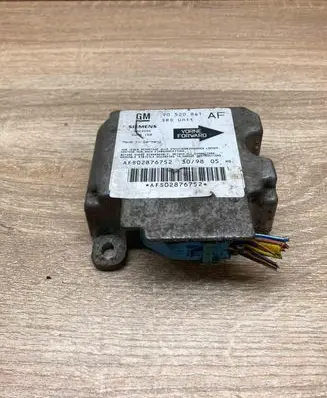 Opel Astra G Airbag control unit/module 90520841 5WK4168 WITHPLUG