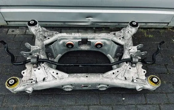 Rear axle beam