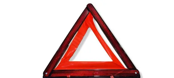Volkswagen Touran II Emergency warning sign 8K0860251
