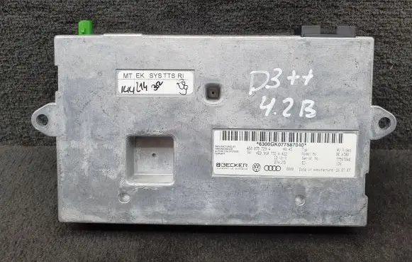 Audi A8 S8 D3 4E MMI control unit 4E0035729A 4E0910732A