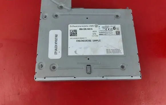 Audi A6 S6 C9 4L Other control units/modules 89A035043G
