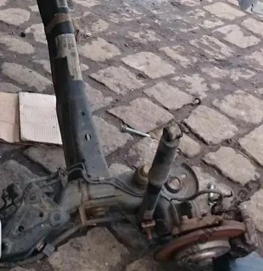 Citroen C3 Rear axle beam brak