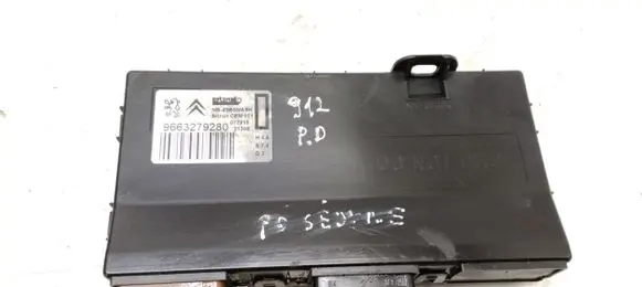 Citroen C6 Seat control module 9663279280