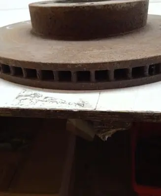 Toyota Land Cruiser (J120) Front brake disc