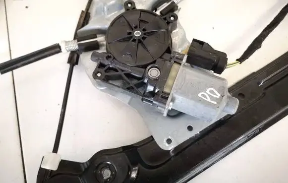 Front door window regulator motor