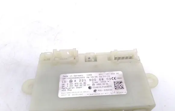 Mercedes-Benz S W221 Keyless (KESSY) go control unit/module A2219006803 A218700195 A2219026202