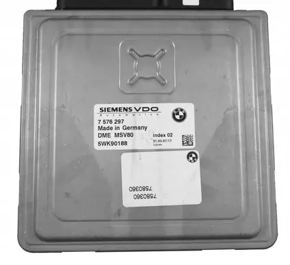 BMW 5 E60 E61 Engine control unit/module 7576297