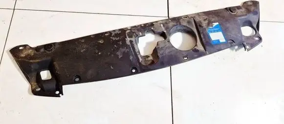 Engine bonnet/hood lock trim molding