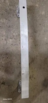 Rear bumper cross member