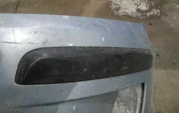Peugeot 407 Front bumper splitter molding 