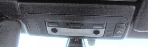 BMW 6 E63 E64 Headlining lighting console trim 