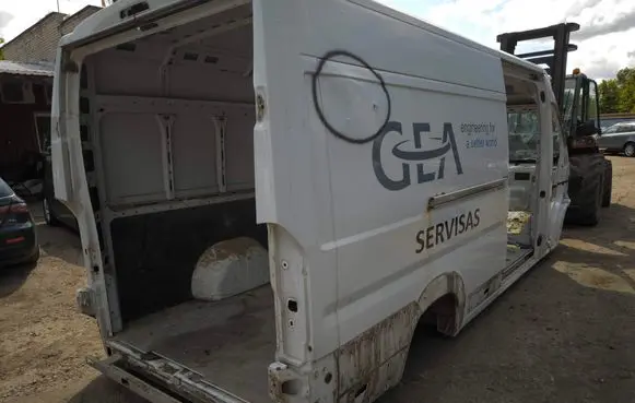 Fiat Ducato Rear quarter panel 
