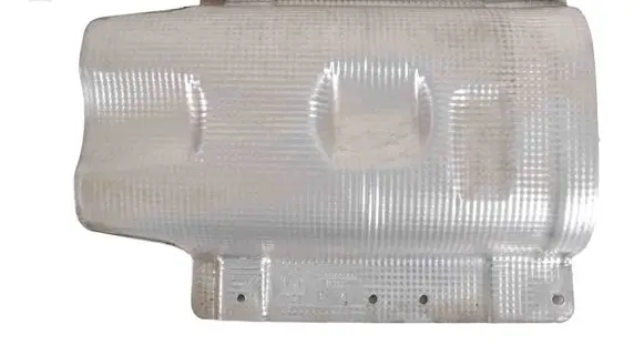Heat shield in engine bay