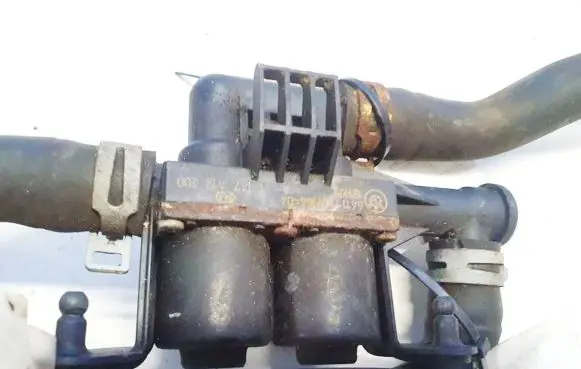 Coolant heater control valve