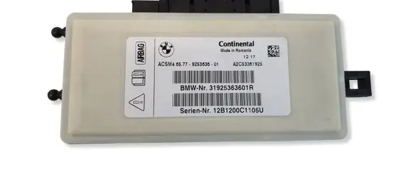 BMW X3 F25 Airbag control unit/module 9253636