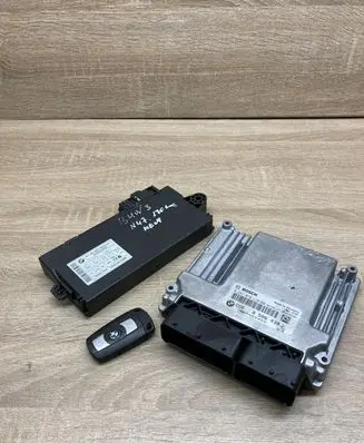 BMW 3 E90 E91 Engine ECU kit and lock set 8506438 9217853