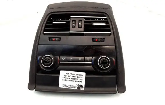 BMW 6 F06 Gran coupe Glove box central console 16828110 9118249 0721500