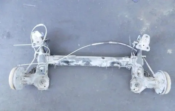 Rear axle beam