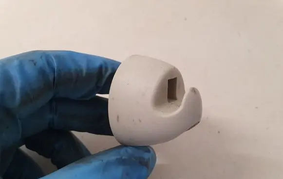 Sun visor clip/hook/bracket