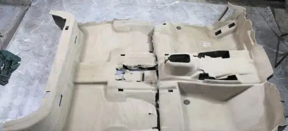 BMW X5 E53 Trunk/boot floor carpet liner 7121