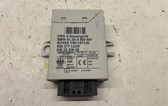 BMW 3 E46 Immobilizer control unit/module 6905667 61356905667 608377LEAR
