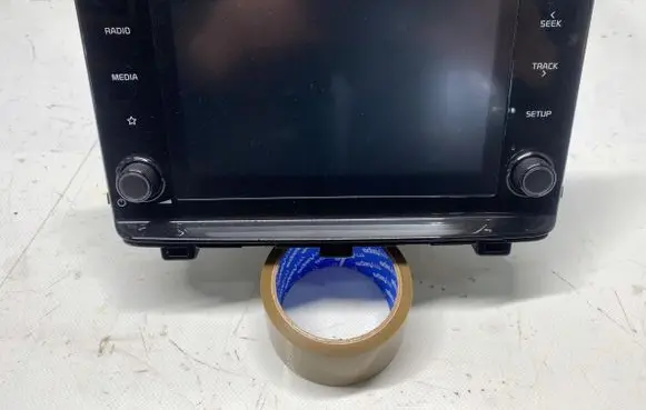 Navigation unit CD/DVD player