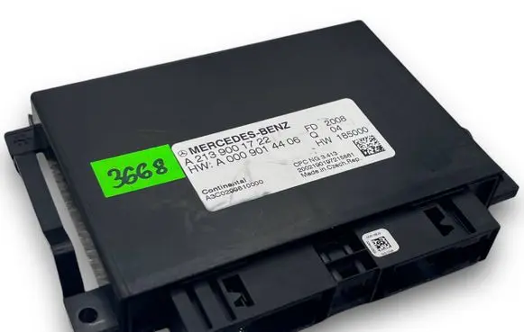 Mercedes-Benz E W213 Central body control module S3668 A2139001722