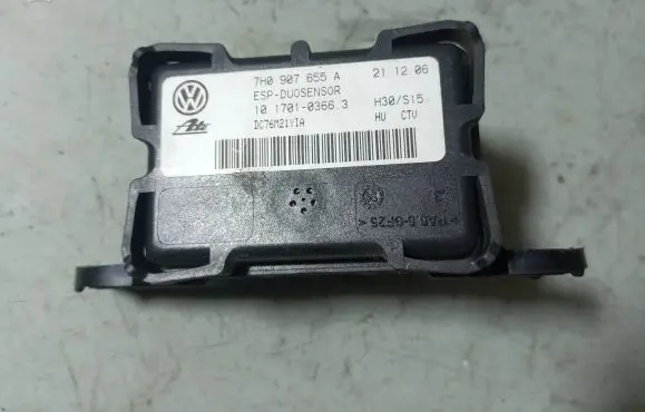 Volkswagen PASSAT B6 ESP acceleration yaw rate sensor 7H0907655A