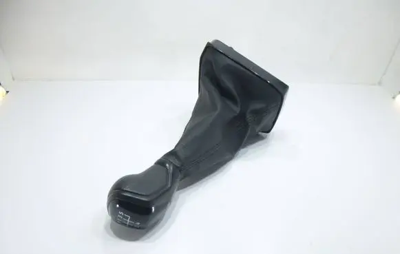 Gear lever shifter trim leather/knob