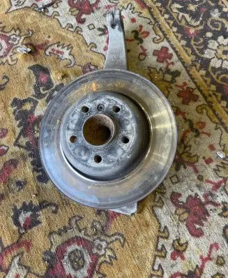 BMW 5 F10 F11 Front wheel hub spindle knuckle