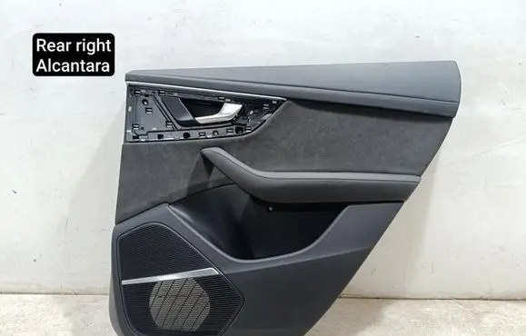 Audi Q8 Rear door card panel trim 