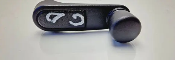 Peugeot 307 Rear door window winding handle 7365