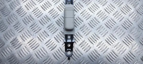 Nissan Micra K14 Seat belt adjustment rail 878243FA0A