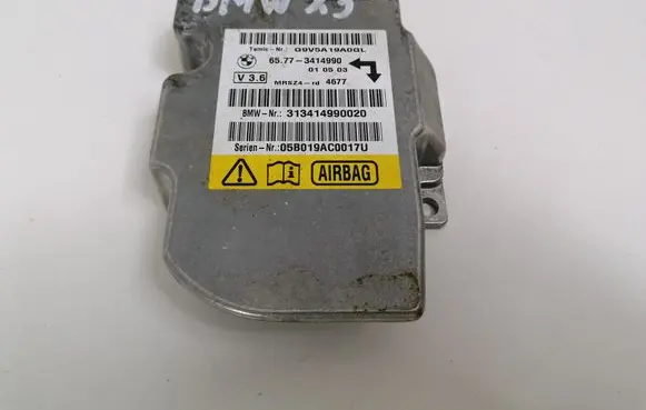 BMW X5 E53 Airbag control unit/module 3414990