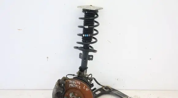 Front wheel hub spindle knuckle