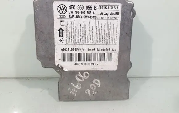 Audi A6 S6 C6 4F Airbag control unit/module 4F0959655B