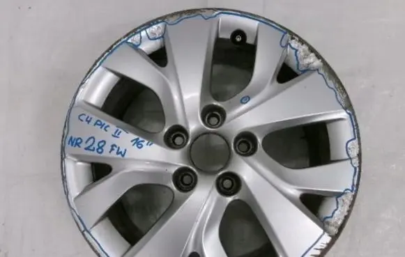 Citroen C4 II Picasso R16 steel rim 9677089777