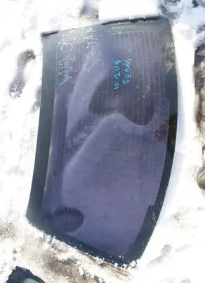 Mercedes-Benz C W204 Rear windscreen/windshield window 