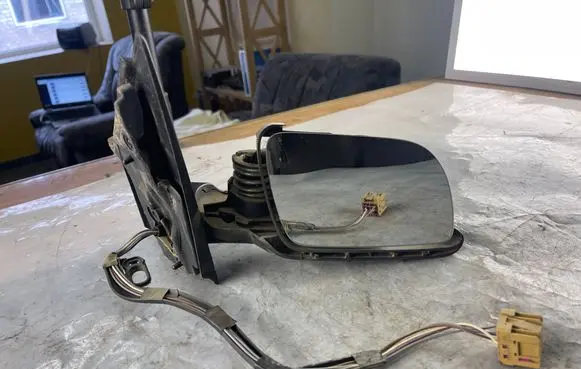 Volkswagen Polo Front door electric wing mirror 6Q0857934