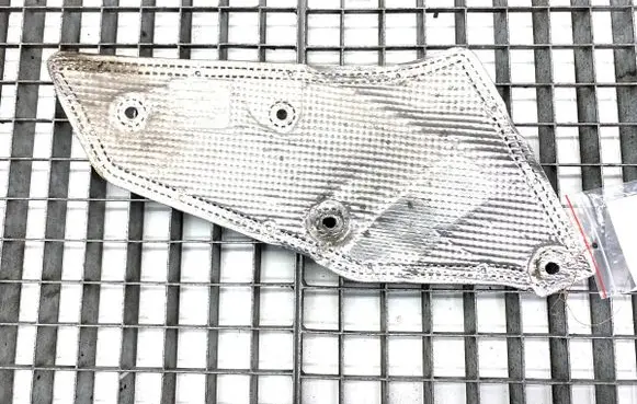 Audi A6 S6 C7 4G Exhaust heat shield 4G0804162A