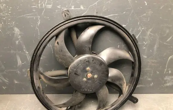 Electric radiator cooling fan
