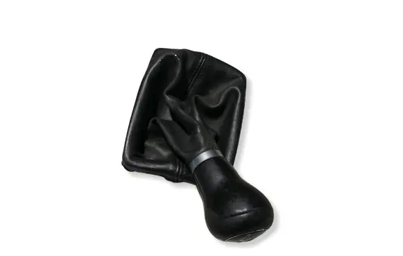 Audi A6 S6 C6 4F Gear lever shifter trim leather/knob 