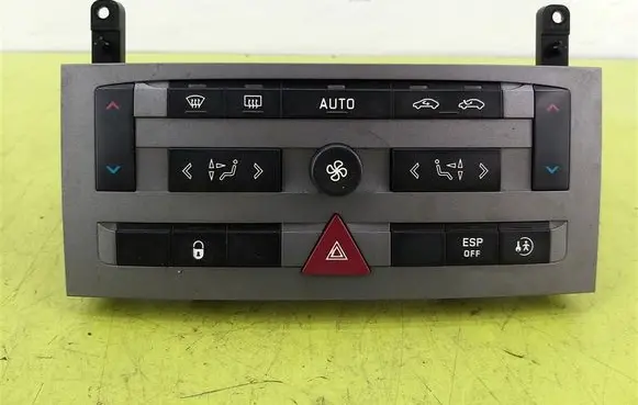Climate control/heater control trim