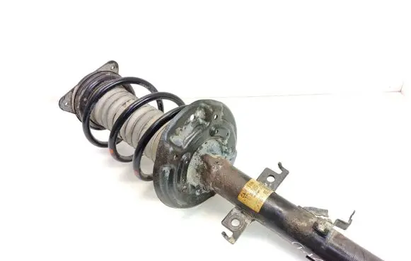 Front shock absorber with coil spring